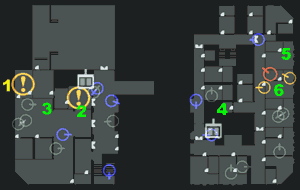 Mapa (2. poschodie)